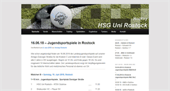 Desktop Screenshot of hockey-rostock.de